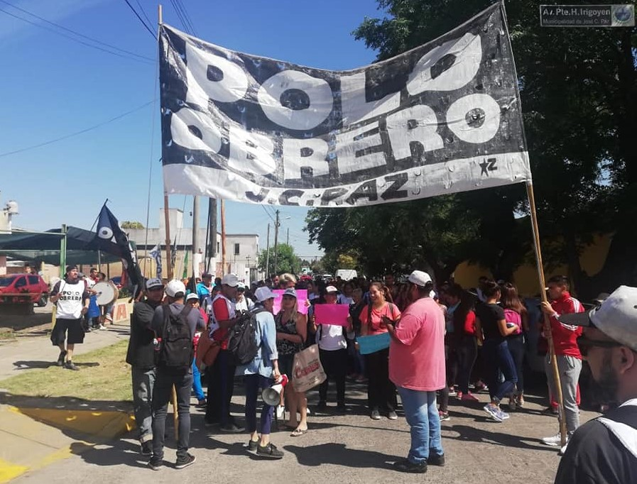 Movilización del Polo Obrero a la municipalidad de José. C. Paz Image 9