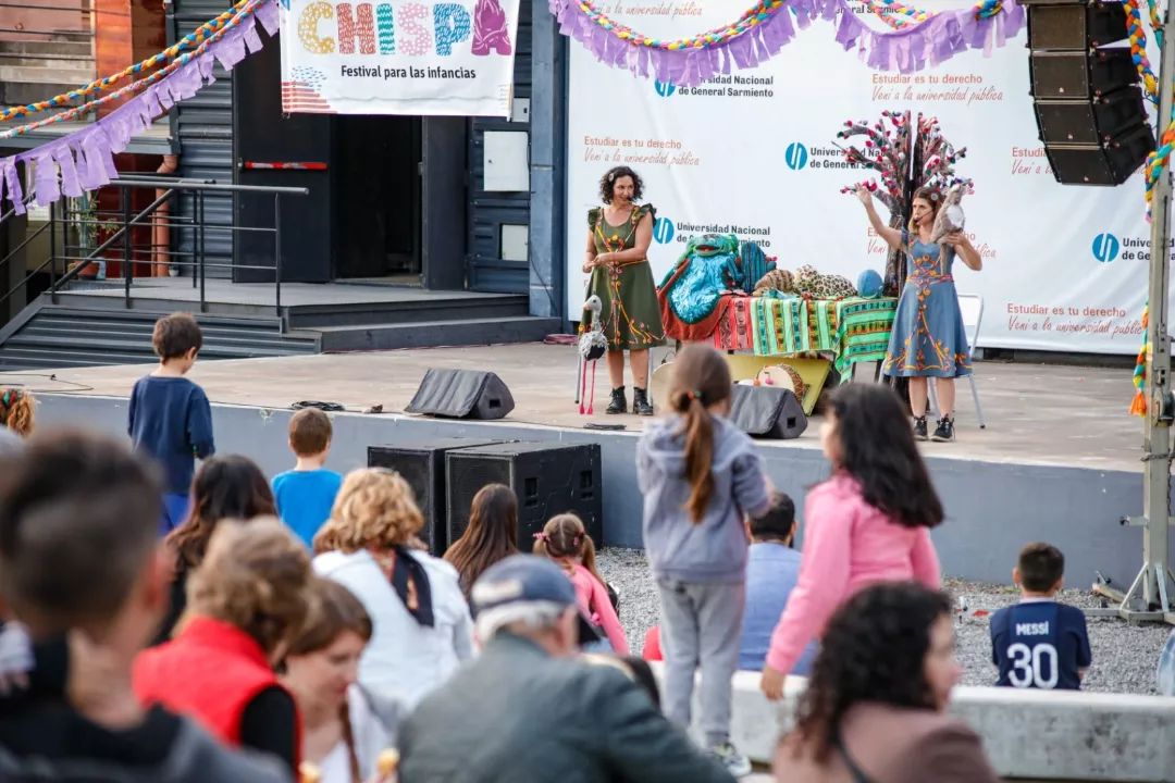 El Festival Chispa para las Infancias se realizará en el Centro Cultural Kirchner 343925789 729279748879359 1733850889959666076 N